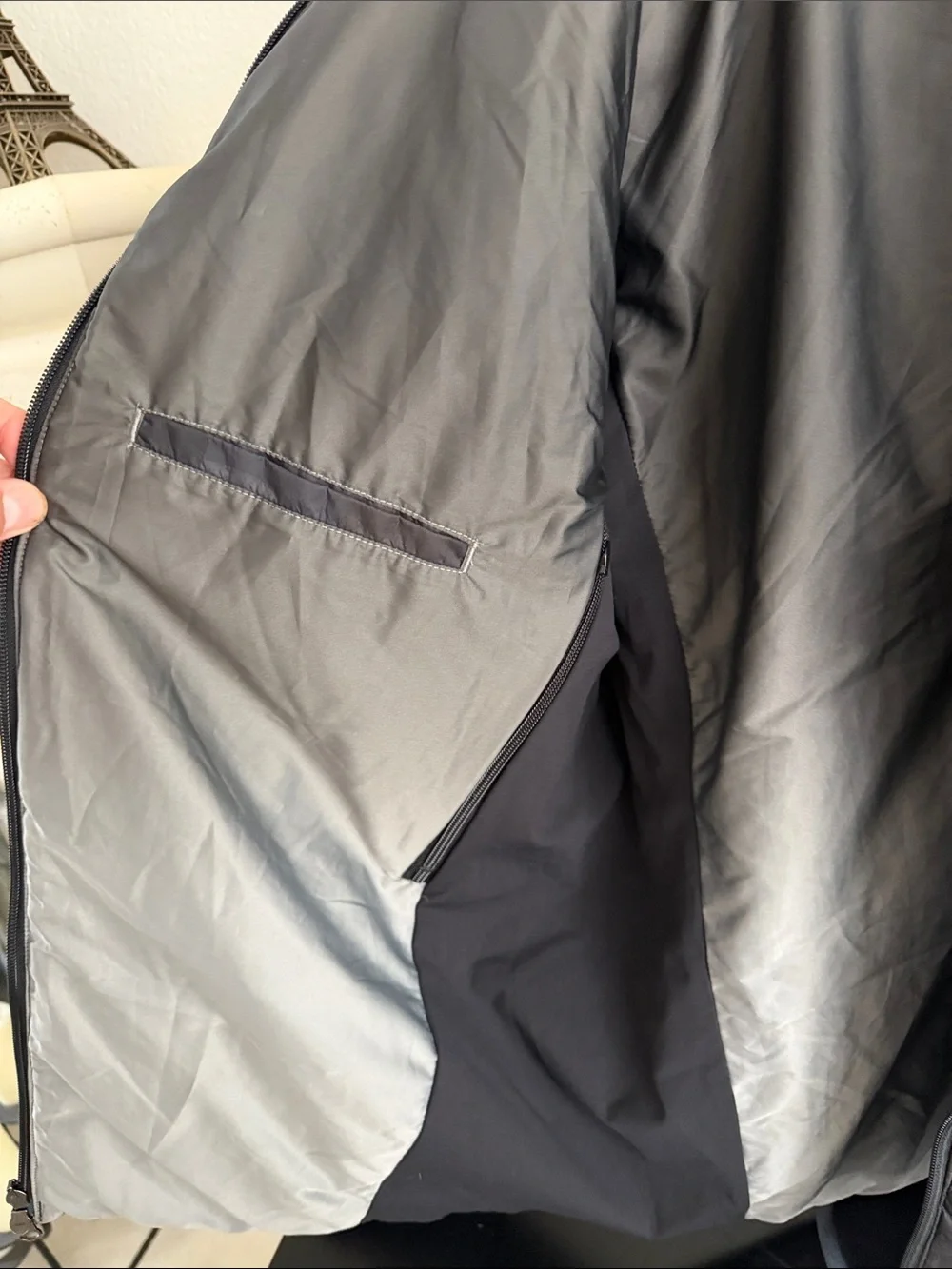 lululemon athletica Quilted Performance Jacket in black camouflage quilted - Picture 2 of 5